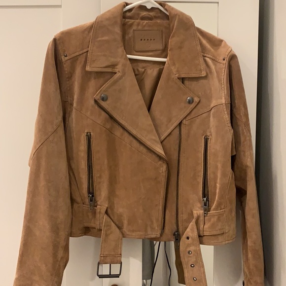 BLANK NYC tan suede dolman jacket - rare, in perfect shape. size medium - Picture 1 of 4